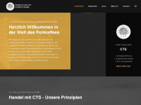 kaffeestehl.com Webseite Vorschau