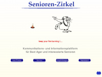 senioren-zirkel.de Webseite Vorschau