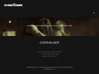 overhauser.ch Webseite Vorschau