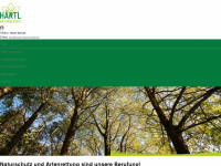 haertl-naturschutz.de Webseite Vorschau