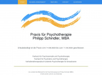 miltenberg-psychotherapie.de Webseite Vorschau