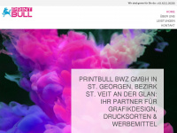printbull.at Webseite Vorschau