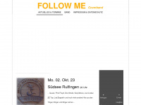 follow-me.band Webseite Vorschau