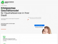 haushaltsservice-franchise.de Webseite Vorschau