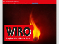 wiro-energie.ch Webseite Vorschau