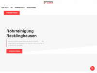 rohrreinigung-recklinghausen-24std.de Webseite Vorschau