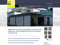 fensterwelt-sabeder-gralla.at Webseite Vorschau