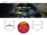 juniorbikecup.at Webseite Vorschau