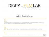 digitalfilmlab.de Webseite Vorschau