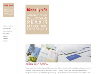 haenke-grafik.de Webseite Vorschau