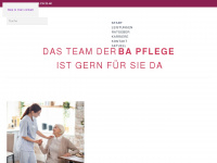 ba-pflege.de Webseite Vorschau