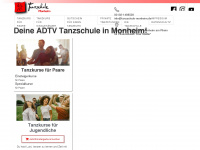 tanzschule-monheim.de Webseite Vorschau