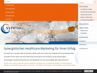 synma-healthcare.de Webseite Vorschau