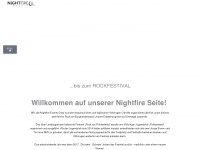 nightfire-events.com Webseite Vorschau