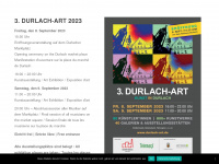 durlach-art.de Webseite Vorschau
