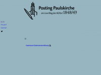 posting-paulskirche.de Webseite Vorschau