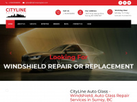 citylineautoglass.com Webseite Vorschau