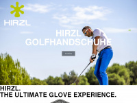 hirzl-golfhandschuhe.de Webseite Vorschau