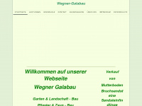 wegner-galabau.de Webseite Vorschau