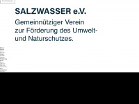 salzwasser-ev.org Webseite Vorschau