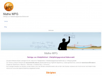 mathewpg.at Webseite Vorschau