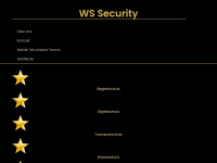 ws-security.eu Webseite Vorschau