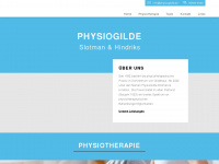 physiogilde.de Webseite Vorschau