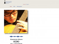 kokifujimoto.com Webseite Vorschau