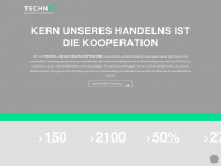 techno-kooperation.de Webseite Vorschau