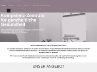 yoga-therapie-center.ch Webseite Vorschau