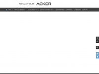 autozentrum-acker.de Webseite Vorschau