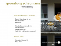 advokatur-hirschenplatz.ch Webseite Vorschau