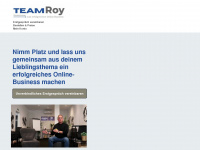 team-roy.de Webseite Vorschau