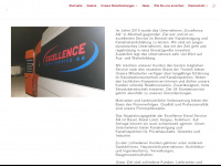 excellence-ag.ch Webseite Vorschau