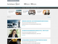 autohaus-nord.sh Webseite Vorschau