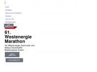 westenergie-marathon.de Webseite Vorschau