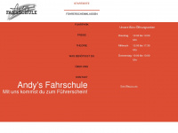andys-fahrschule-ffm.de Webseite Vorschau