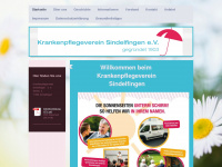 krankenpflegeverein.org Webseite Vorschau