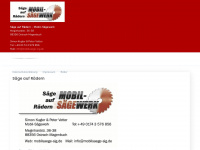 mobilsaege-sig.de Webseite Vorschau