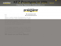 kfz-praxmarer.at Webseite Vorschau