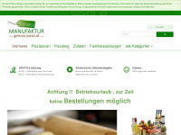 genuss-pizza.at Webseite Vorschau