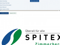 spitex-zimmerberg.ch Webseite Vorschau