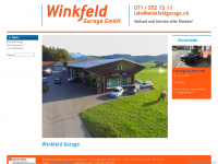 winkfeldgarage.ch Webseite Vorschau