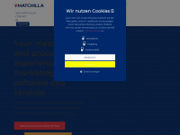 matchilla.com Webseite Vorschau