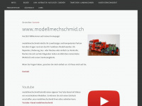 modellmechschmid.ch Webseite Vorschau