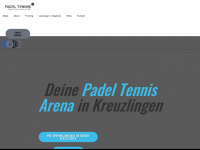 padeltennisamsee.ch Webseite Vorschau