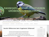 vogelverein-gröbenzell.de Webseite Vorschau