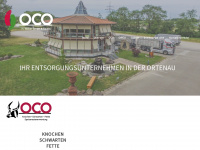 oco-weber.com Webseite Vorschau