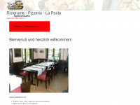 ristorante-pizzeria-la-posta.de Webseite Vorschau