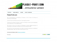 plakat-profi.com Webseite Vorschau
